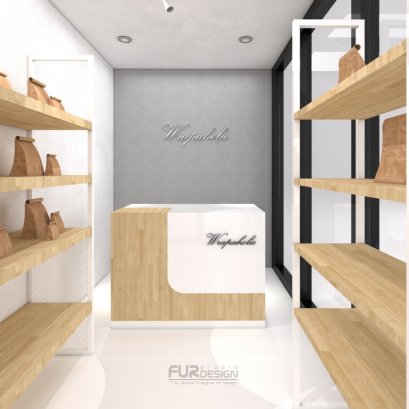 ออกแบบ ผลิต และติดตั้งร้าน : ร้าน Wrapaholic ราชพฤกษ์ นนทบุรี